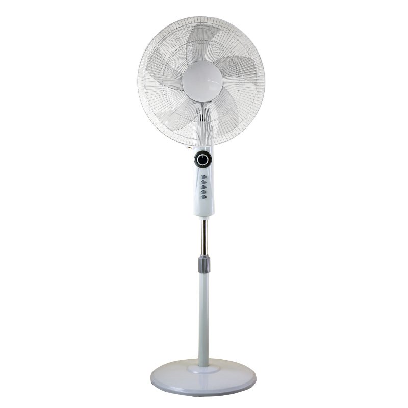 4 Speeds Oscillating 16 Inch Stand Up Fan Electric Floor Standing Fan Plastic 18 Inch Best Pedestal Fan With Timer