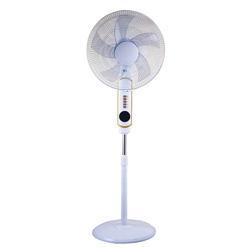 Luxury Strong ABS Body 16 Inch Stand Fan Plastic 18 Inch Floor Standing Fan Heavy Pedestal With Timer
