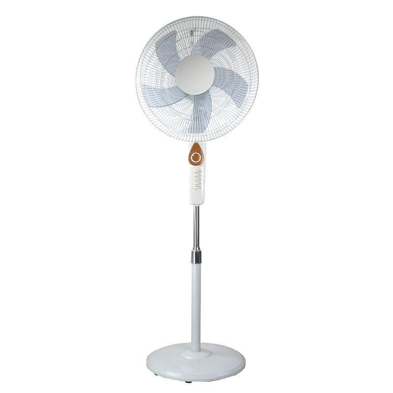 2019 Good Quality 16 Inch Indoor Electric Stand Fan Plastic 18 Inch Floor Standing Fan Heavy Pedestal With Timer