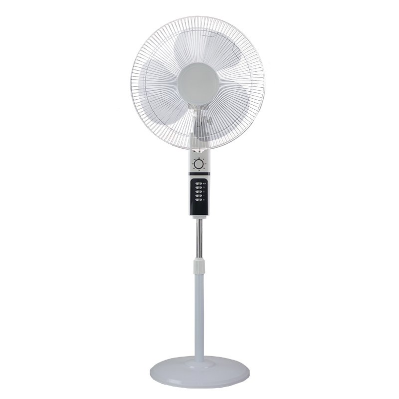 Commercial Home Office 16 Inch Electric Stand Fan Plastic 18 Inch Floor Standing Fan With Strong Pedestal