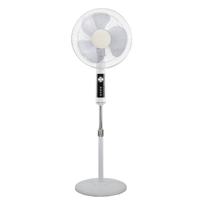Strong ABS Body 3 Speeds Oscillating 16 Inch Stand Fan Plastic Indoor 18 Inch Floor Standing Fan Heavy Pedestal With Tim