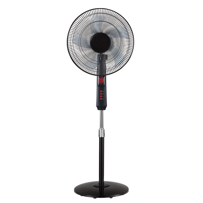 2019 New Electric Oscillating 16 Inch Stand Fan Plastic Indoor 18 Inch Floor Standing Fan Strong Pedestal With Timer