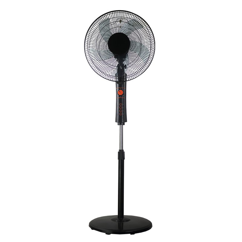 Home Office Indoor Strong Wind Plastic Electric Stand Fan 16 Inch Oscillating 18 Inch Floor Standing Fan With Timer