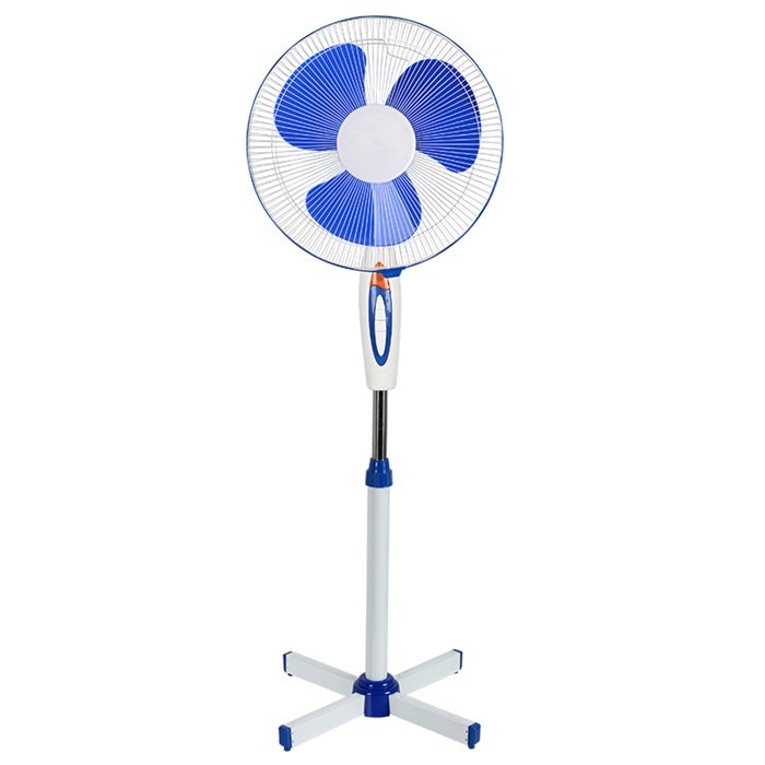 Cheap Price Popular Plastic Electric Cross Base 16 inch Stand Fan Best Pedestal Fan With X Base Adjustable Height Ventil