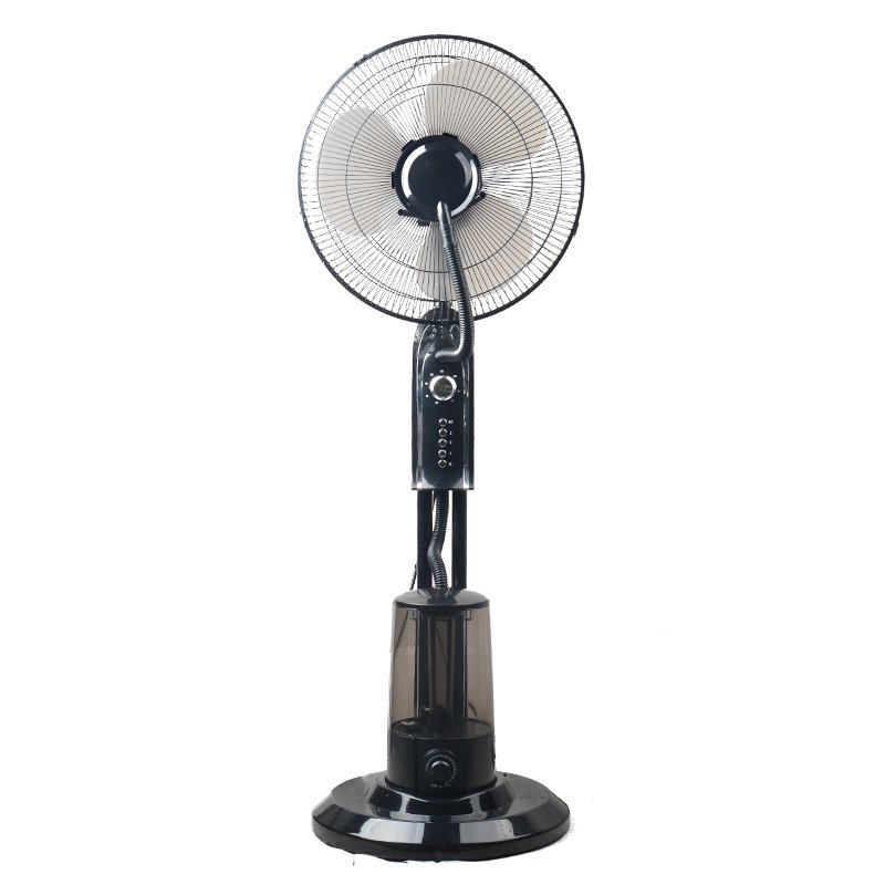 CE ROHS ISO 16 Inch Outdoor Electric Water Mist Fans With Water Spray