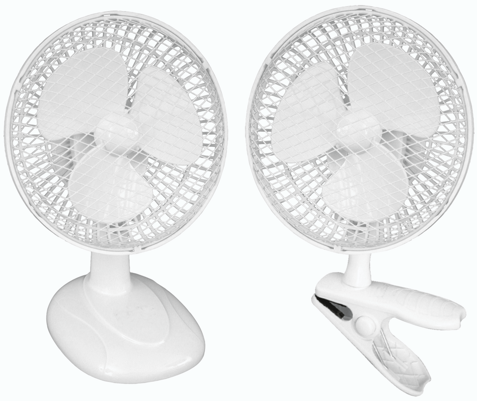 6 inch Mini Clip Fan New Design Mini 220V Round Base Oscillating