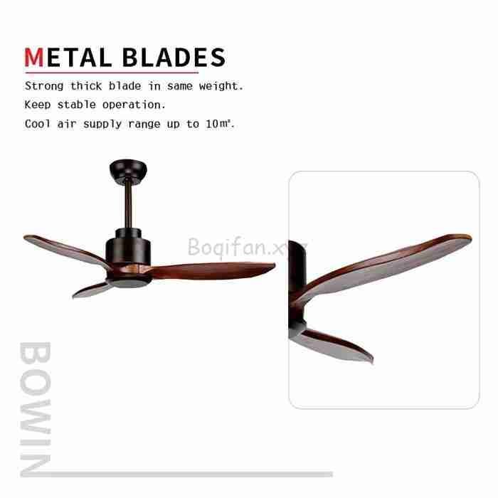 Wooden decorative ceiling fans